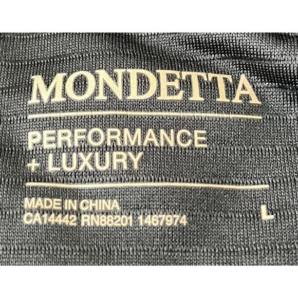 MONDETTA PERFORMANCE + LUXURY LONG SLEEVE HOODIE, WOMENS, L, BLACK, DRAWCORD - Picture 10 of 12